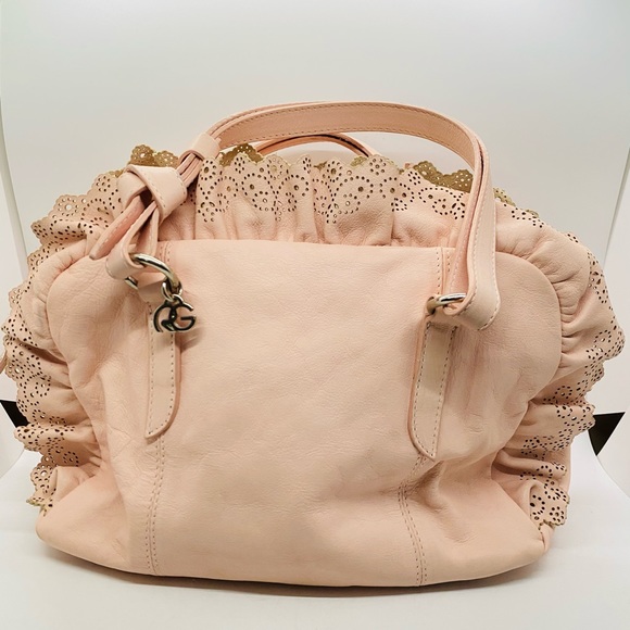 Roberta Gandolphi Italian Leather Purse Pastel pink - Picture 1 of 12